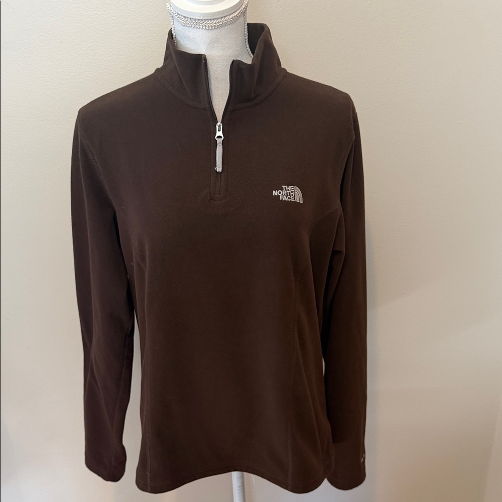 The North Face Dark Brown Fleece Pullover